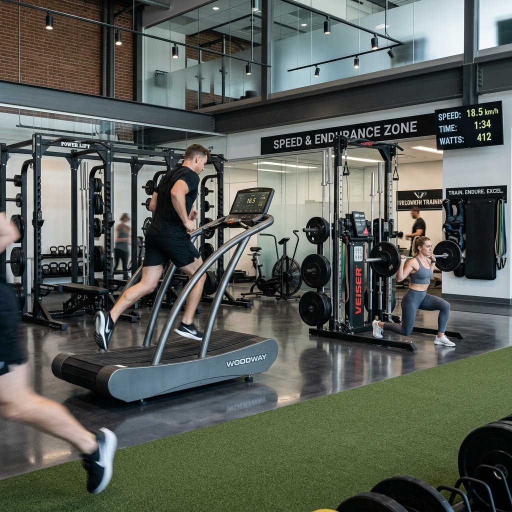 Laufband klappbar: Schreibtisch, Büro, neigbar